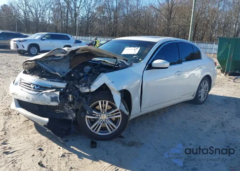 2010 Infiniti G37 Journey z USA, uszkodzony, nr VIN JN1CV6AP6AM408027